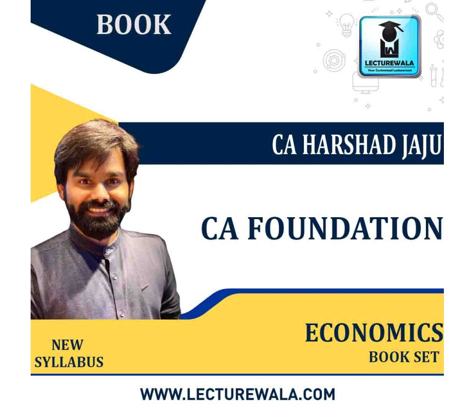 CA Foundation Eco.Books New Syllabus By CA Harshad Jaju Lecturewala